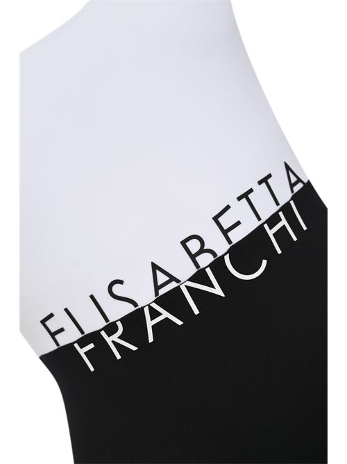Costume in lycra con logo Elisabetta Franchi | CS02M61E2309